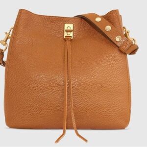 Darren Caramello Leather Shoulder Bag